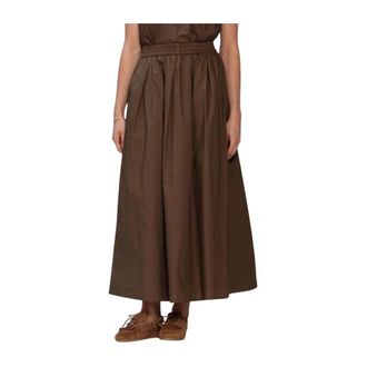 Lina Locchi Dames, Rokken, Bruin, Maat: XS