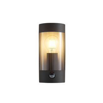 Lindby Lindby - L&aacute;mpara De Pared Exterior junias En Negro Acero
