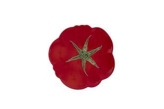 Bordallo Pinheiro Dinner Plate Tomato - Set 4 pcs