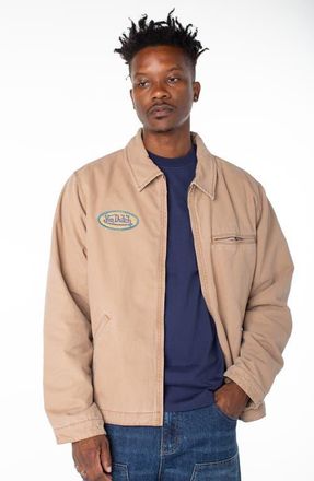Von Dutch East Lined Quilted Worker Jacket in Soft Edge at Nordstrom, Size X-Large