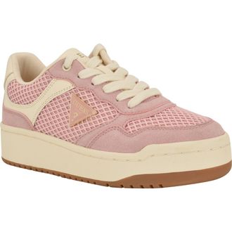 Guess Miram Platform Sneaker in Pink at Nordstrom, Size 8.5