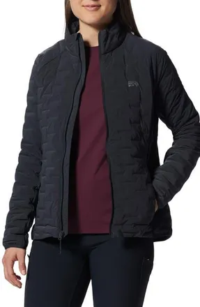 Mountain Hardwear Stretchdown Light Jacket in Dark Storm Heather at Nordstrom, Size X-Large