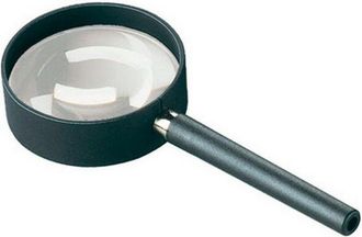 Eschenbach Porzellan Group Magnifier Telaio Leggero Metallo, Ingrandimento: 6 Volte, Il Diametro Della Lente 50 Millimetri