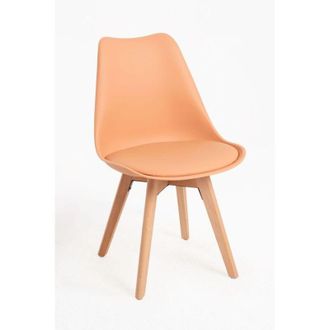 Regalos Miguel Sillas Comedor - Silla Synk Basic - Naranja Claro