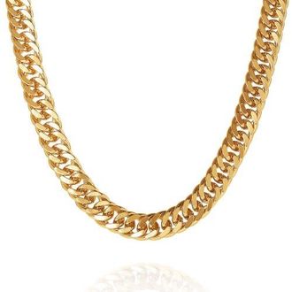 Jessica Simpson Chunky Statement Gold Chain Necklace at Nordstrom