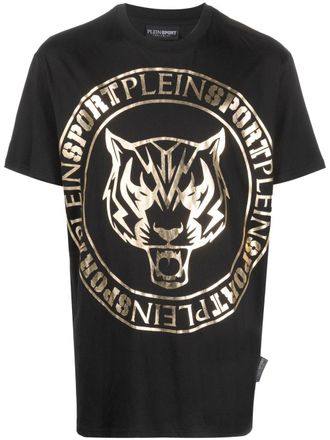 Plein Sport T-shirt con stampa - Nero