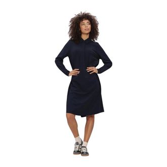 JapanTKY Riku Blouse Jurk - Dames - Korte kleedjes - Blauw - M - Kleedjes