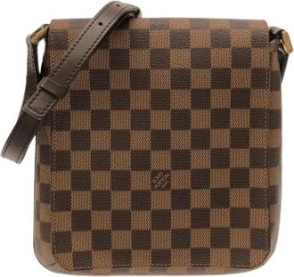 Louis Vuitton Borsa a spalla Pre-owned Damier Ebene - - Pre-owned - Donna - Marrone - ONE SIZE