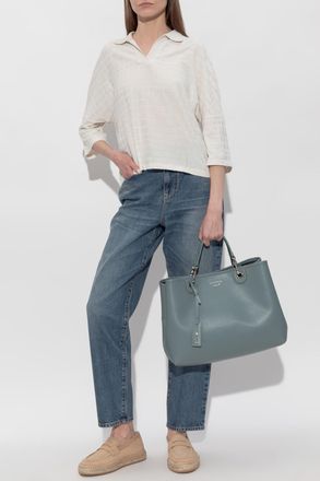 Emporio Armani Straight-leg Jeans, Womens, Blue