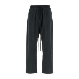 Fear of God Wide Trousers, male, Black, Size: XL Tech Nylon Relaxed Track Pant
