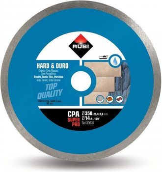 Rubi 30931 Cpa-350 Superpro Disco Diamante Material Duro Continuo - Ref: 30931