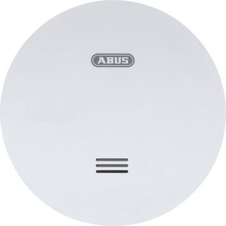 ABUS Detector De Humo Rwm160 - Dise&ntilde;o Ultrafino - Protecci&oacute;n 40 M&sup2; - Alarma De 85 Db - Bater&iacute;a De Litio De 10 A&ntilde;os