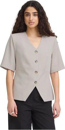Ichi Giacche - - Jackets - Donna - Grigio - L