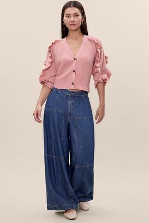 Rebecca Taylor Edith Denim Jean in Edith Indigo at Nordstrom, Size 10