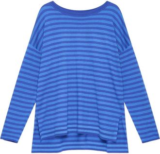 Maliparmi striped round-neck T-shirt - Blue