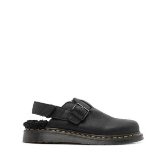 Dr. Martens Jorge II Ambassador Slingback Mules - Dames - Schoenen - Zwart - Maat: 39 1/2 EU Leer