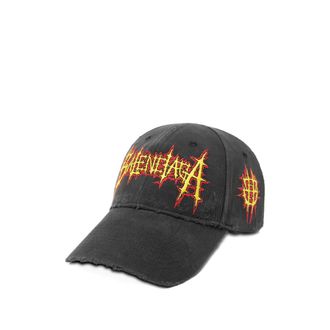 Balenciaga Embroidery Distressed Baseball Cap