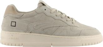 D.A.T.E. Torneo Pure Mono - Heren - Sneakers - Beige - 44 EU - Leer - Schoenen