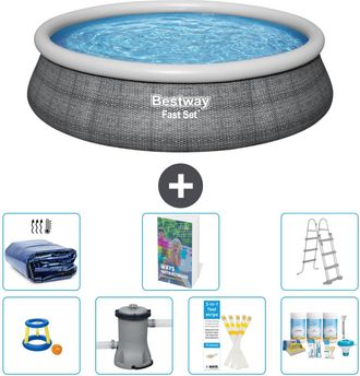 Bestway Piscina Bestway Fast Set Redonda - 457x107 Cm - 8-piezas S456