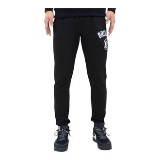 Pro Standard Pro Standard NBA Brooklyn Nets Stacked Logo Sweatpants in Black Men