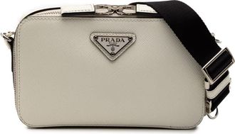 Prada Pre-owned Prada Saffiano Brique Crossbody 11HI8EOGOL1SEC7F