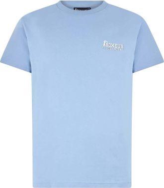 Boxeur Des Rues T-Shirt BOXEUR DES RUES BOXEUR DES RUES T-Shirt Basic Round Neck, Herren, Gr. XL, hellblau, Obermaterial: 100% Baumwolle CO., Shirts T-Shirt