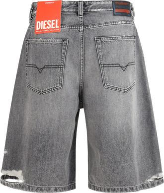 Diesel Womens De-Sire-Short Bermuda 02 Cotton Shorts