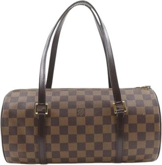 Louis Vuitton Pre-owned Handbags, female, Brown, Size: ONE SIZE Pre-owned Vintage Canvas Handbag