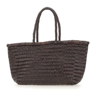 Dragon Diffusion Shopping Bags, female, Brown, ONE SIZE, Bamboo Triple Jump Big