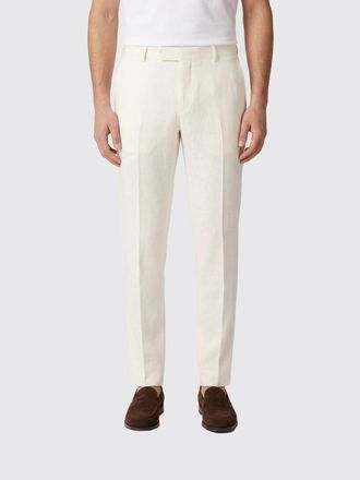 Pantaloni Torino Linen Blend Tailored Trousers