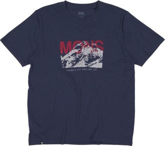 Mons Royale Icon Merino T-Shirt Merinoshirt f&uuml;r Herren | blau