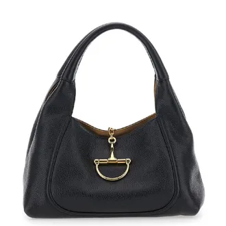 Gucci Softbit Large Leather Shoulder Bag