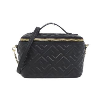 Fendi Pre-owned Cross Body Bags, female, Black, Size: ONE SIZE Pre-owned Vintage Cross Body Bag
