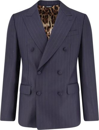 Dolce & Gabbana Heren, Jassen, Blauw, Maat: XL