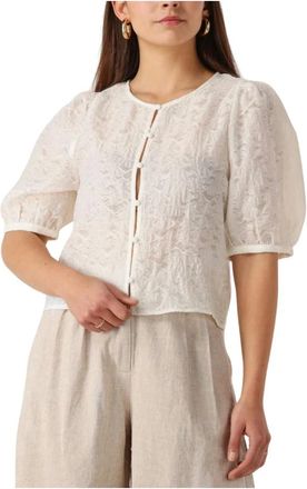 Moss Copenhagen Dames, Blouses & Shirts, Wit, Maat: XL