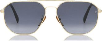 David Beckham DB 1041/S RHL/9O Mens Sunglasses Gold Size 60