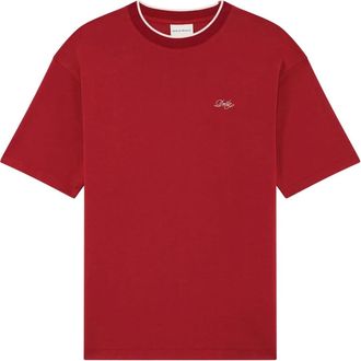 Dr&ocirc;le de Monsieur Dr&ocirc;le Belissima T-Shirt - Heren - Tops - Rood - Maat: M Katoen