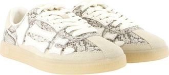 Amiri Womens Pacific Bones Sneaker Multicolor Calfskin