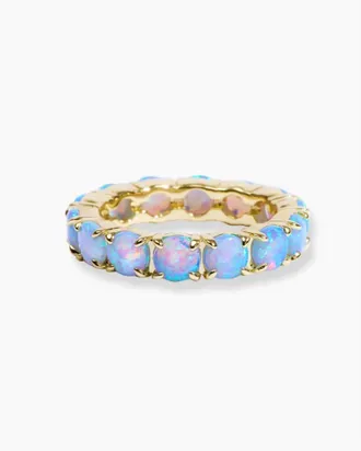 Melinda Maria Womens Grand Heiress Opal Ring In Gold