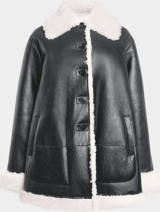 Altuzarra Blake Lamb Shearling Oversized Coat
