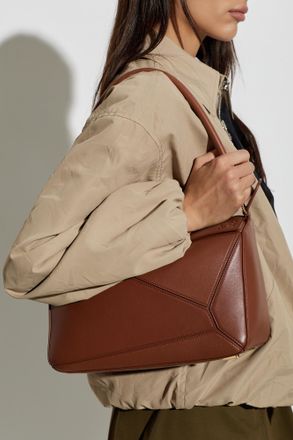 Loewe Puzzle Medium Bag, Womens, Brown