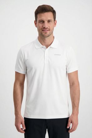 Icepeak Poloshirt ICEPEAK H POLOSHIRT BELLMONT, Herren, Gr. XXL, weiss (optic wei&szlig;), Obermaterial: 100% Polyester, B&uuml;ndchen, Shirts Poloshirt, sportlicher Sch