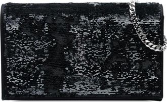 Saint Laurent Pre-owned Cross Body Bags, female, Black, Size: ONE SIZE Pre-owned Evening Clutch