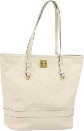 Louis Vuitton Pre-owned Tote Bags, female, Beige, Size: ONE SIZE Pre-owned Citadine PM Tote Bag