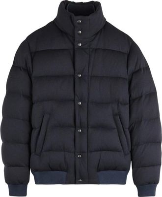 Fay Double-Front Down Jacket - Heren - Winterjassen - Blauw - M - Jassen