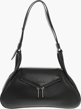 Amina Muaddi Borsa a Spalla GEMINI in Nappa Amina Muaddi