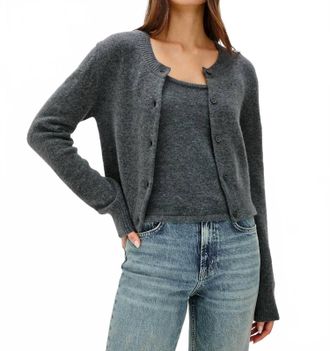Rails Womens Matilda Cardigan In Charcoal