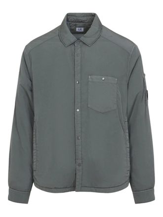 C.P. Company buttoned shirt jacket - men - Fabric - S - Grey