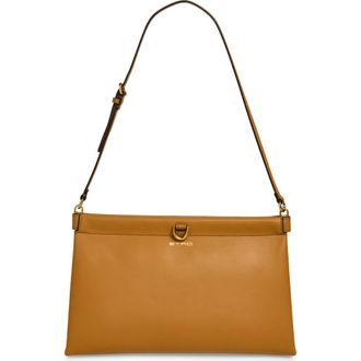 Etro Clutch Talk Leather Clutch in Ochre at Nordstrom