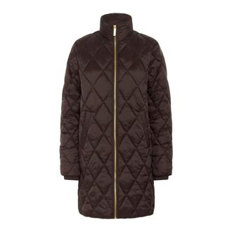 Part Two Parkas, female, Brown, Size: XL Quilted Jacket with High Collar